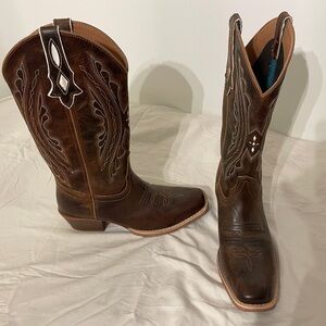Justin Boots Brown Western Women's Shoes